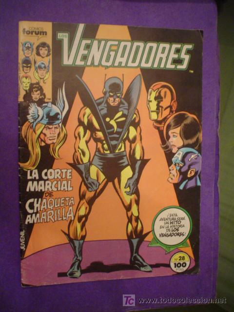 C&oacute;mics: LOS VENGADORES N&ordm; 28 ................ 1&ordf; EDICI&Oacute;N - Foto 1