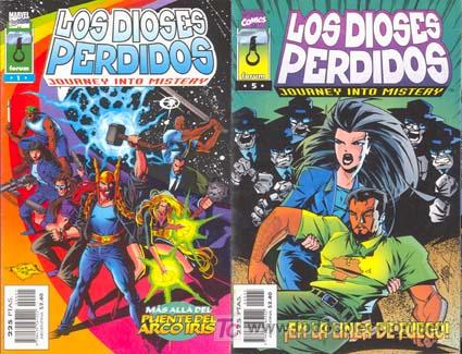 C&oacute;mics: THOR EN LOS DIOSES PERDIDOS NUMEROS 1 A 5 (NUMEROS CONSECUTIVOS NO RETAPADOS) - Foto 1