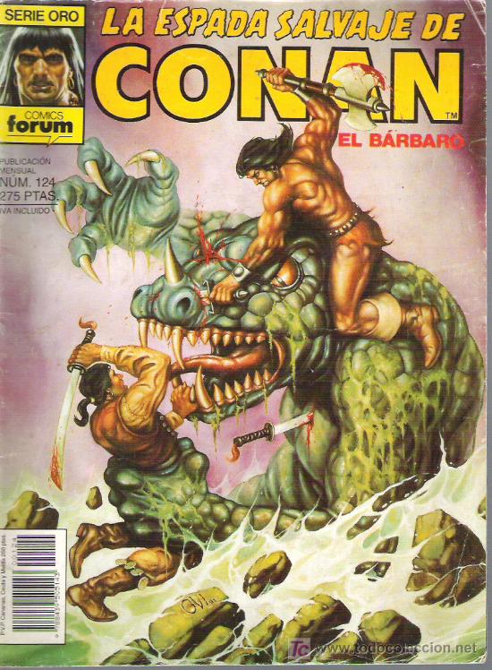 C&oacute;mics: LA ESPADA SALVAJE DE CONAN - EL PODER DEL HONOR ****NUM 124 - Foto 1