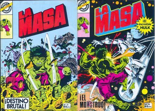 Cómics: LA MASA (THE HULK) NUMEROS 15 Y 18 (EDITORIAL BRUGUERA 1982) - Foto 1 - 26922325
