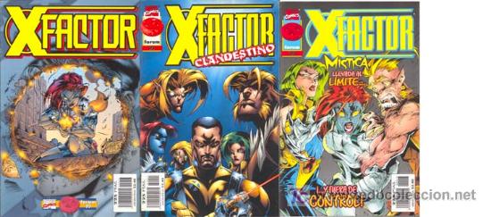 C&oacute;mics: X FACTOR VOLUMEN II NUMEROS 19 AL 23 (CINCO NUMEROS CONSECUTIVOS) - Foto 1