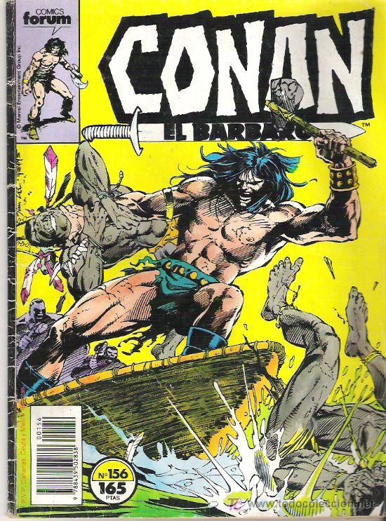 C&oacute;mics: CONAN EL BARBARO - VIDA EN LA ISLA NUM 156***1987 - Foto 1