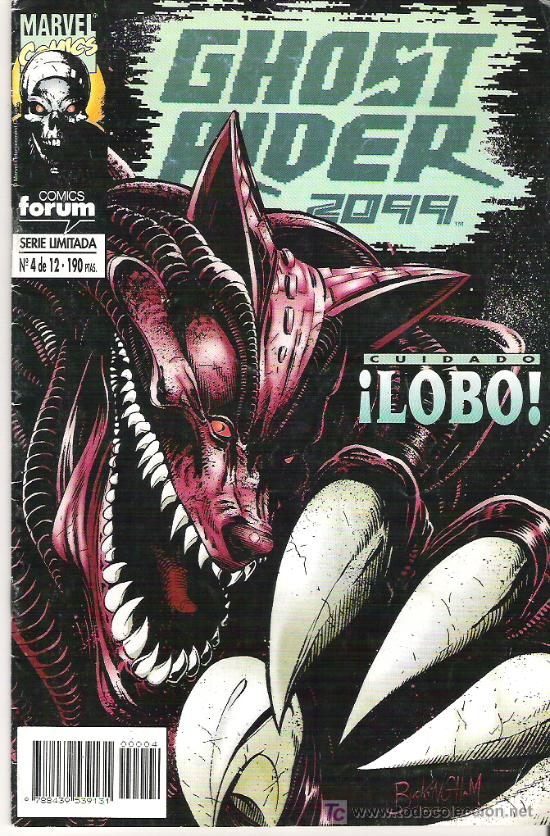 C&oacute;mics: GHOST RIDER 2099*** COMPULSION INCONTROLABLE NUM4 DE 12 ***1995 - Foto 1