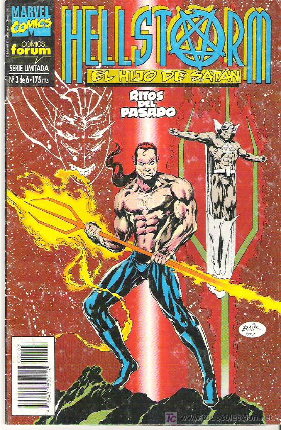 C&oacute;mics: HELLSTROM - EL HJIJO DE SATAN *** RITOS DEL PASADO ***1993 - Foto 1
