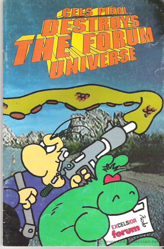 C&oacute;mics: CELS PI&Ntilde;OL DESTROYS THE FORUM UNIVERSE *** EN CATALAN 1977 - Foto 1