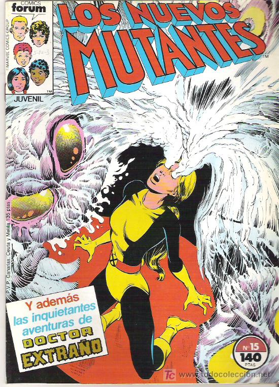 C&oacute;mics: LOS NUEVOS MUTANTES -DOCTOR EXTRA&Ntilde;O ***NUM 15***1987 - Foto 1