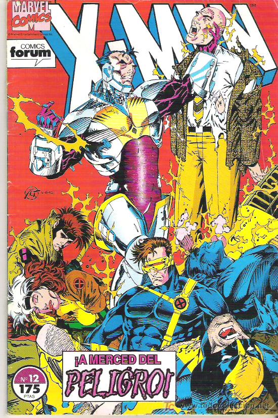 C&oacute;mics: X MEN -A MERCED DEL PELIGRO -VOL 1 NUM 12 ***1993 - Foto 1