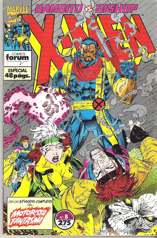 C&oacute;mics: X MEN -COLMILLOS Y GARRAS -VOL 1 NUM 8***1993 - Foto 1