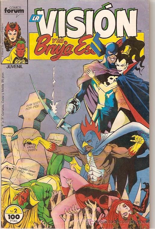 C&oacute;mics: LA VISION Y LA BRUJA ESCARLATA   N&ordm; 2.  FORUM. - Foto 1
