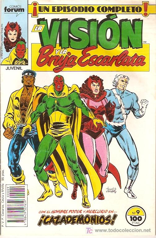 C&oacute;mics: LA VISION Y LA BRUJA ESCARLATA   N&ordm; 9.  FORUM. - Foto 1