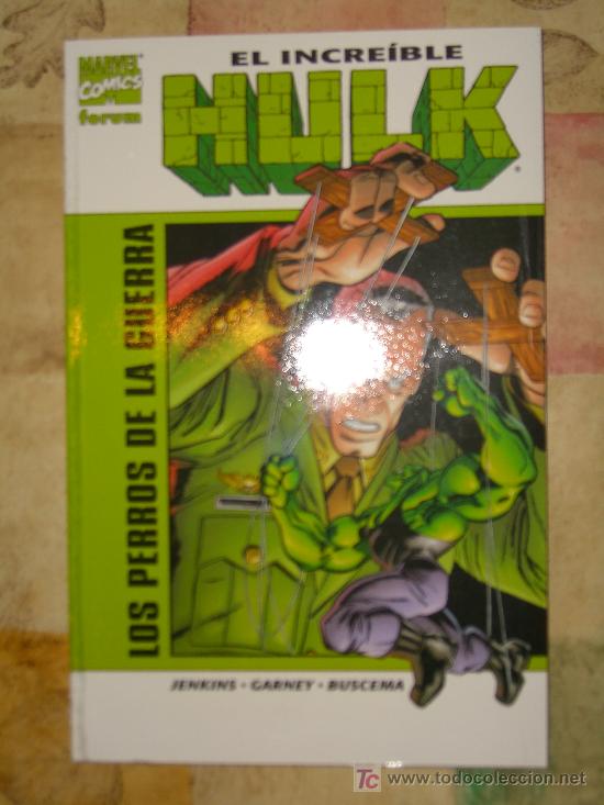 C&oacute;mics: LOS PERROS DE LA GUERRA. EL INCREIBLE HULK.COLECC COMPELTA CJ 1 - Foto 1