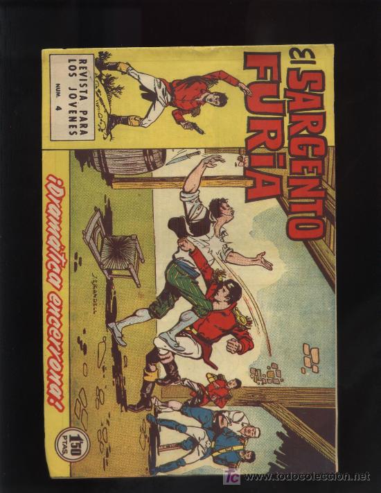 C&oacute;mics: SARGENTO FURIA N&ordm; 4 - Foto 1