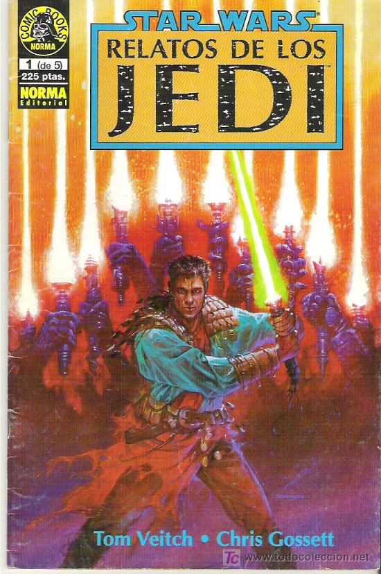 C&oacute;mics: RELATOS DEL JEDI -NUM1 DE 5 STAR WARS *** 1994 - Foto 1