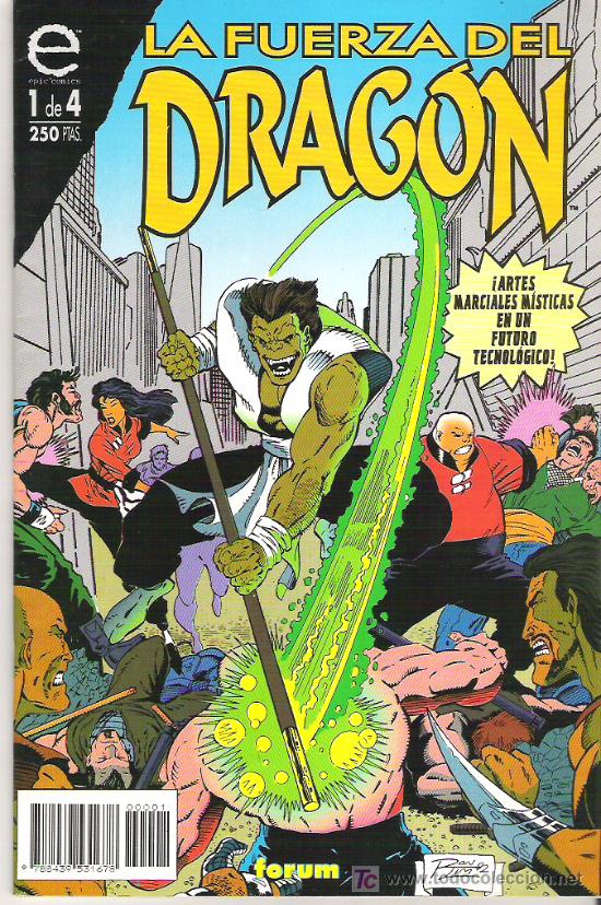 C&oacute;mics: LA FUERZA DEL DRAGON NUM 1 DE 4 ***1993 - Foto 1