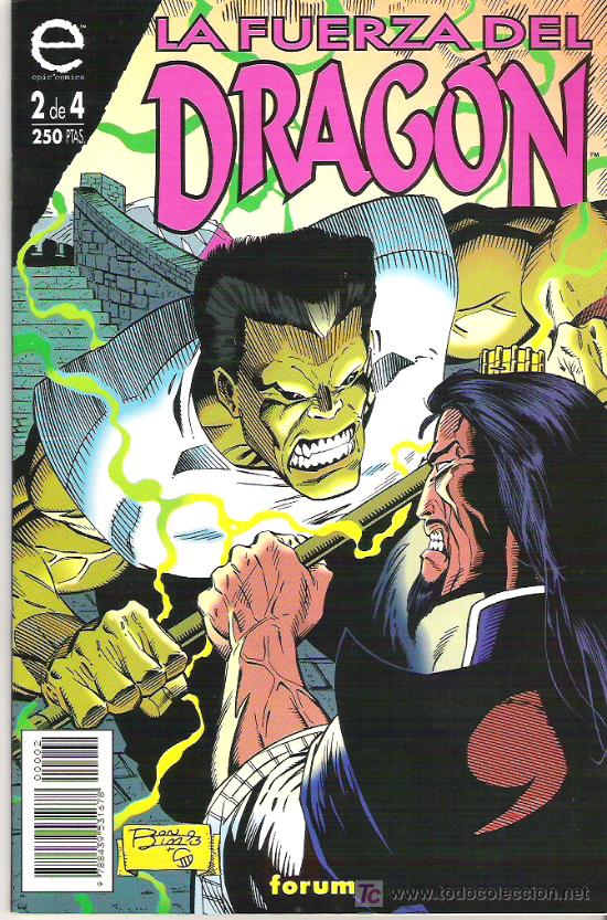 C&oacute;mics: LA FUERZA DEL DRAGON NUM 2 DE 4 ***1993 - Foto 1