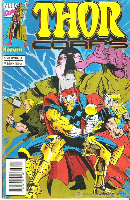 C&oacute;mics: THOR CORPS - N&ordm; 1 DE 4 ****UNA REUNION DE HEROES ***1993 - Foto 1