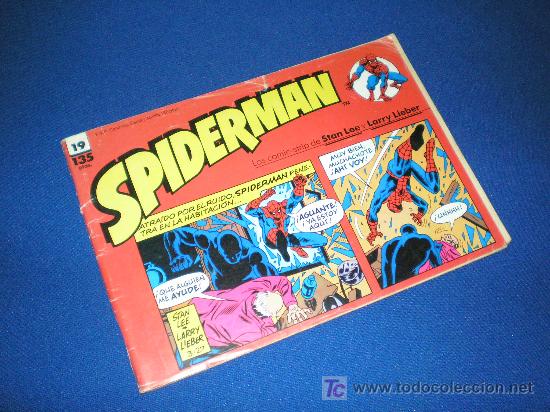 C&oacute;mics: SPIDERMAN TIRAS DE PRENSA N&ordm; 19 - FORUM 1989 - Foto 1