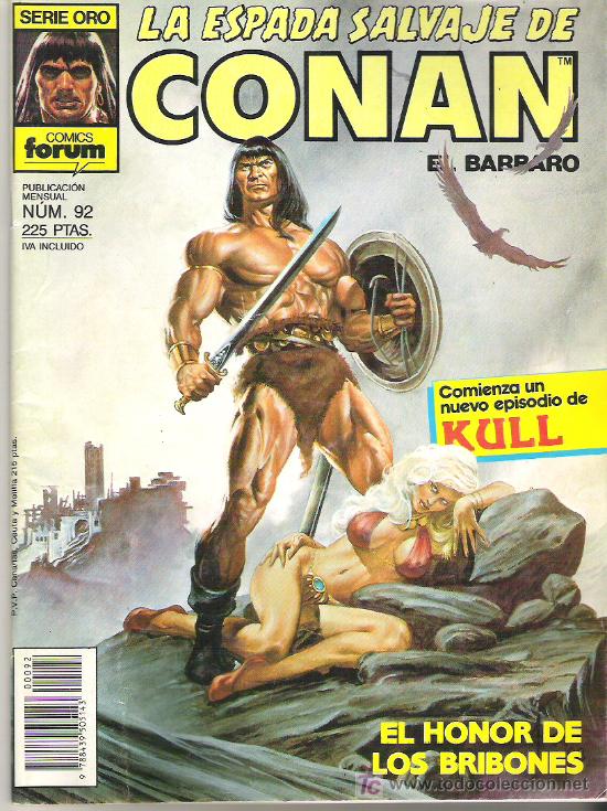 C&oacute;mics: LA ESPADA SALVAJE DE CONAN *** EL HONOR DE LOS BRIBONES **** NUM 92 - Foto 1