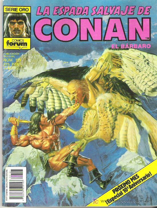 C&oacute;mics: LA ESPADA SALVAJE DE CONAN ***DISCIPULO *** NUM 121 - Foto 1