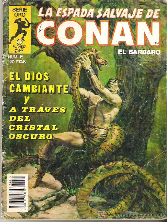 C&oacute;mics: LA ESPADA SALVAJE DE CONAN *** EL DIOS CAMBIANTE *** NUM 15 - Foto 1