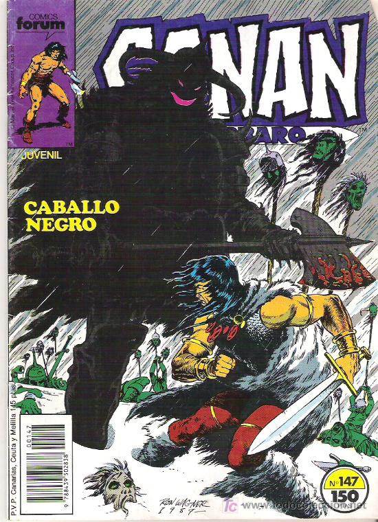 C&oacute;mics: CONAN EL BARBARO - CABALLO NEGRO *** NUM 147 - Foto 1