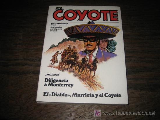 C&oacute;mics: EL COYOTE N&ordm; 55 EDICIONES FORUM  1983 - Foto 1