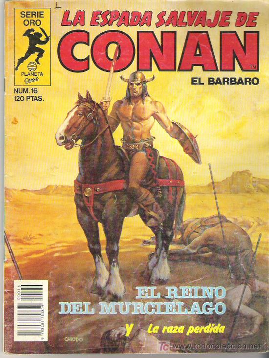C&oacute;mics: LA ESPADA SALVAJE DE CONAN *** EL REINO DEL MURCIELAGO *** NUM 16 - Foto 1