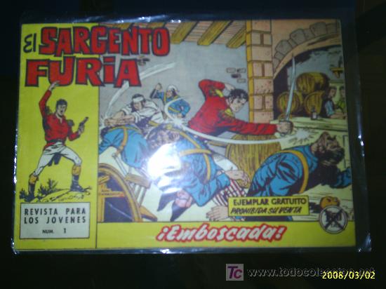 C&oacute;mics: M69 NUMERO UNO  NUMERO 1 DEL SARGENTO FURIA - Foto 1
