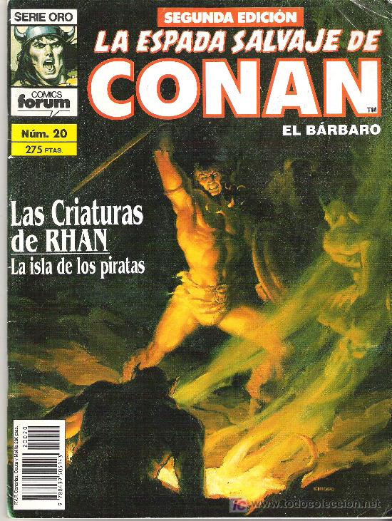 C&oacute;mics: LA ESPADA SALVAJE DE CONAN *** LAS CRIATURAS DE RHAN ** NUM 20 - Foto 1