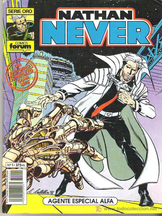C&oacute;mics: NATHAN NEVER - AGENTE ESPECIAL ALFA *** NUM 1 **1991 - Foto 1