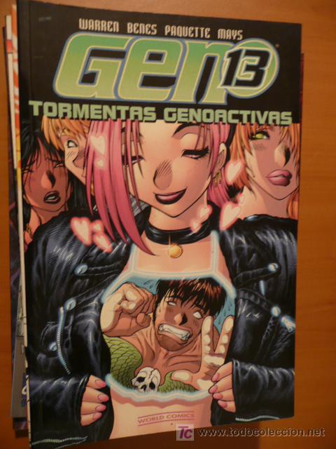 C&oacute;mics: GEN 13. TORMENTAS GENOACTIVAS. WORLD COMICS - Foto 1