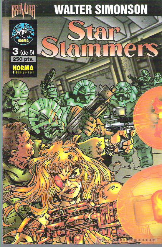 C&oacute;mics: STAR SLAMMERS - SERIE COMPLETA DE 5 CAPITULOS *** MARZO 1995 ** EXCEPCIONAL - Foto 3