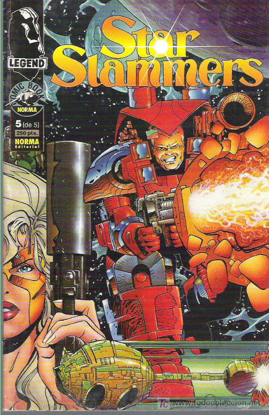 C&oacute;mics: STAR SLAMMERS - SERIE COMPLETA DE 5 CAPITULOS *** MARZO 1995 ** EXCEPCIONAL - Foto 5