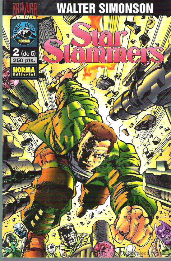 C&oacute;mics: STAR SLAMMERS - SERIE COMPLETA DE 5 CAPITULOS *** MARZO 1995 ** EXCEPCIONAL - Foto 2