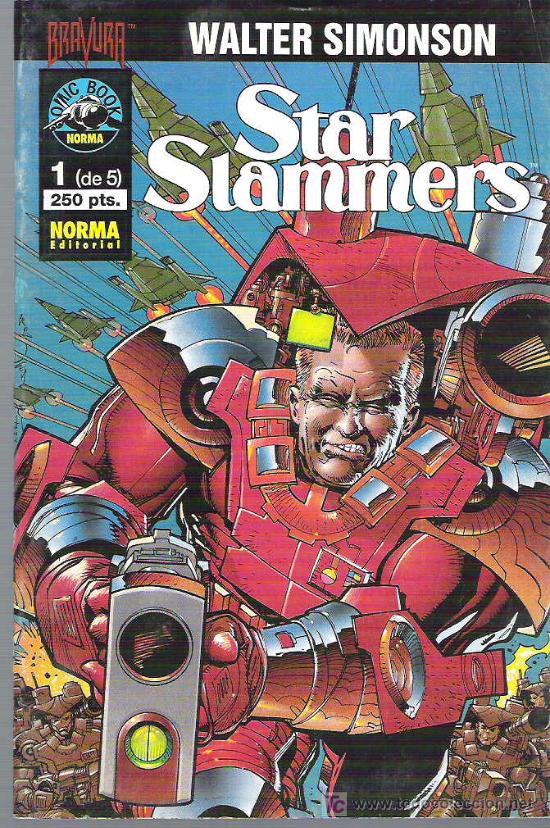 C&oacute;mics: STAR SLAMMERS - SERIE COMPLETA DE 5 CAPITULOS *** MARZO 1995 ** EXCEPCIONAL - Foto 1
