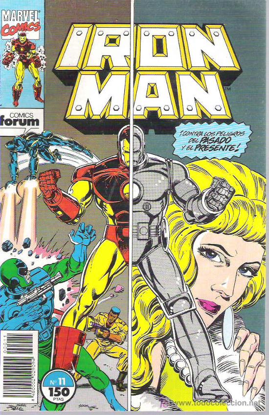 C&oacute;mics: IRON MAN - AYER Y MA&Ntilde;ANA ** N&ordm; 11 1992 - Foto 1