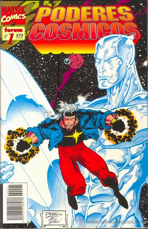 C&oacute;mics: PODERES COSMICOS (ESTELA PLATEADA Y WARLOCK) NUMERO 1 - Foto 1