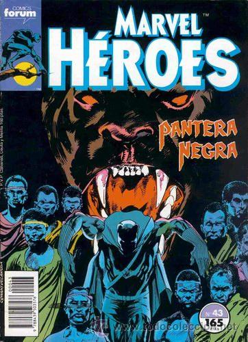 Fumetti: MARVEL HEROES N&ordm; 43-44 PANTERA NEGRA