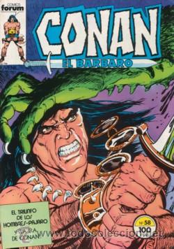 C&oacute;mics: CONAN EL BARBARO N&ordm; 58 - Foto 1