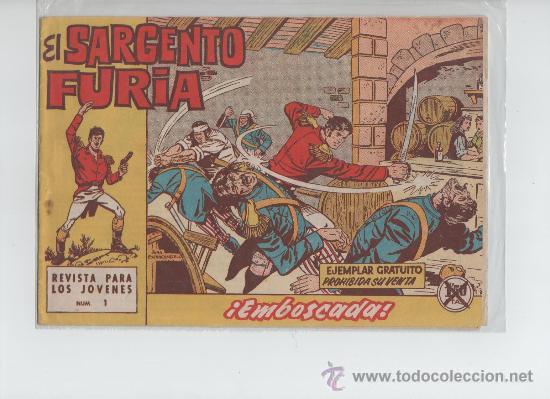 C&oacute;mics: sargento furia n&ordm; 1 original - Foto 1