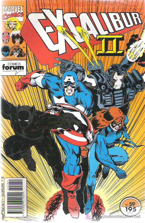 C&oacute;mics: EXCALIBUR II *** APARECE LA PANTERA *** N&ordm; 59 ***1994 - Foto 1