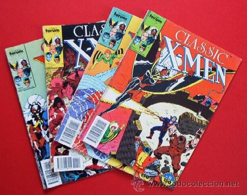 C&oacute;mics: 4 COMICS: X-MEN CLASSIC - FORUM - Foto 1