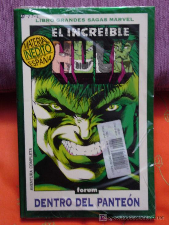 C&oacute;mics: EL INCRE&Iacute;BLE HULK, DENTRO DEL PANTE&Oacute;N. MARVEL COMICS (Precintado) - Foto 1