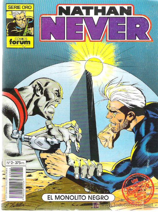 C&oacute;mics: NATHAN NEVER ** EL MONOLITO NEGRO *** N&ordm;2 1992 - Foto 1