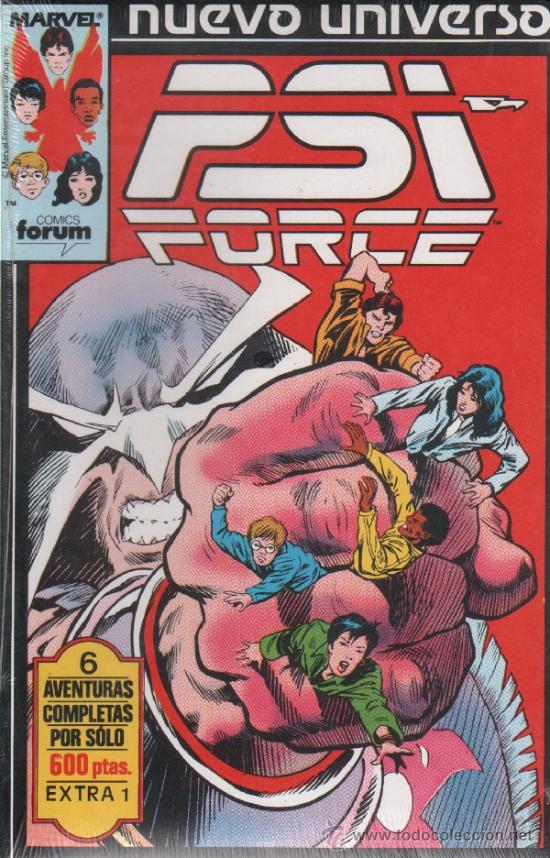 C&oacute;mics: PSI FORCE N&ordm; 1, 2, 3, 4, 5, 6. A-COMIC-285 ,2 - Foto 1