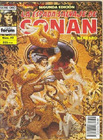 C&oacute;mics: LA ESPADA SALVAJE DE CONAN EL BARBARO N&ordm; 49 - Foto 1