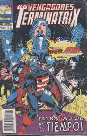 C&oacute;mics: VENGADORES TERMINATRIX COMPLETA 4 NUMEROS CAJA 77 1994 - Foto 1