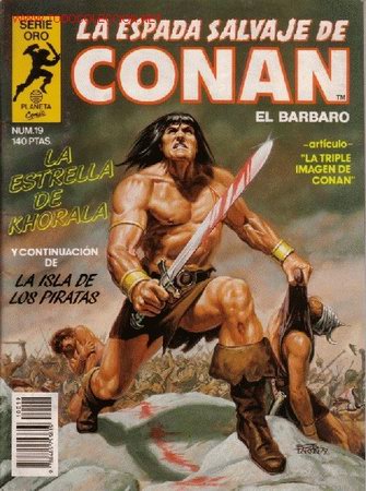 C&oacute;mics: LA ESPADA SALVAJE DE CONAN EL BARBARO. N&ordm; 19 - Foto 1
