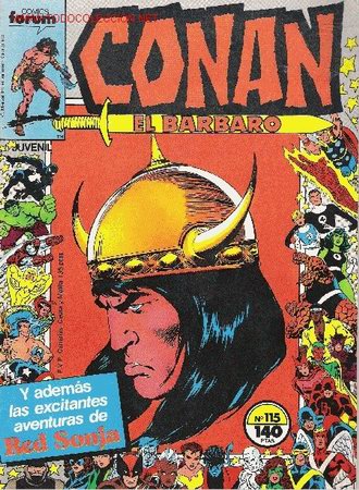 C&oacute;mics: CONAN EL BARBARO NUM 115 FORUM - Foto 1