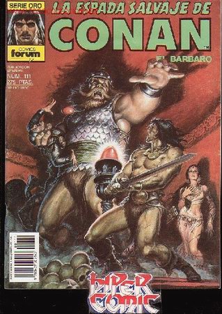 C&oacute;mics: LA ESPADA SALVAJE DE CONAN N&ordm; 111 - 1&ordf; EDICI&Oacute;N - Foto 1